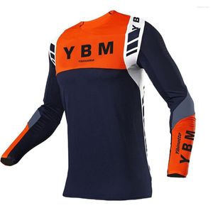 Chaquetas de carreras Jersey de ciclismo de manga larga Camisas de bicicleta personalizadas Ropa de servicio OEM Ropa de MTB Motocross Rack Off Road