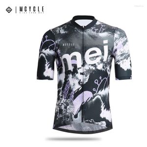 Racing Jackets McYcle OEM Custom Pro Team Cycling Wear Summer Bike Bicycle Jersey Wholesale Road Heren voor korte mouwen