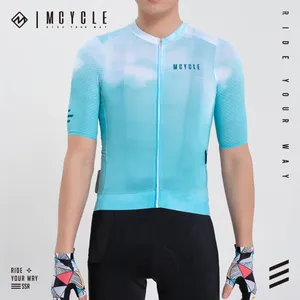 Racing jassen Mcycle groothandel fietsen fietsen kleding slijtage compressie mountain bik jersey shirt shirt top short mouw mannen