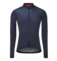 Vestes de course maillot de cyclisme pour hommes printemps et automne respirant homme manches longues vélo vêtements chemise VTT vêtements