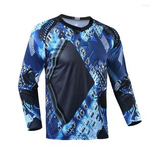 Racing Jackets Men Cycling Jersey MTB Downhill T -shirt Sport Bicycle Ropa Ciclismo Team Bike Wear MX 2022