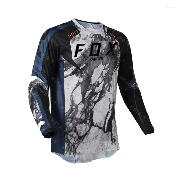 Vestes de course T-shirt à manches courtes à vélo pour hommes DH MX Uniform Mountain Suit Moto-Road Summer personnalisé