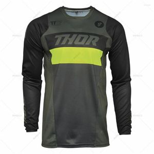 Vestes de course Moto Mountain Team Downhill Jersey VTT Offroad DH MX Bike Cross Country