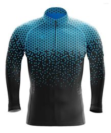 Vestes de course maillot de cyclisme de montagne Sublimation personnalisé séchage rapide hommes haut à manches longues Polyester Design 2022 équitation vélo