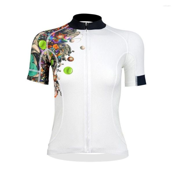 Vestes de course en plein air cyclisme vêtements de sport respirant équipe vtt Sport vélo maillot dames vêtements vélo court