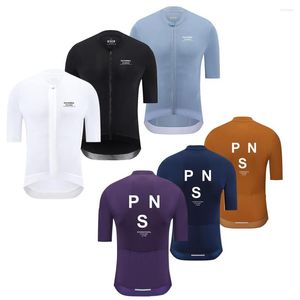 Racing Jackets PNS Men Cycling Jersey MTB Road Bike Clothes Short Sleeve High Quality Ciclismo Bicycle Clothing