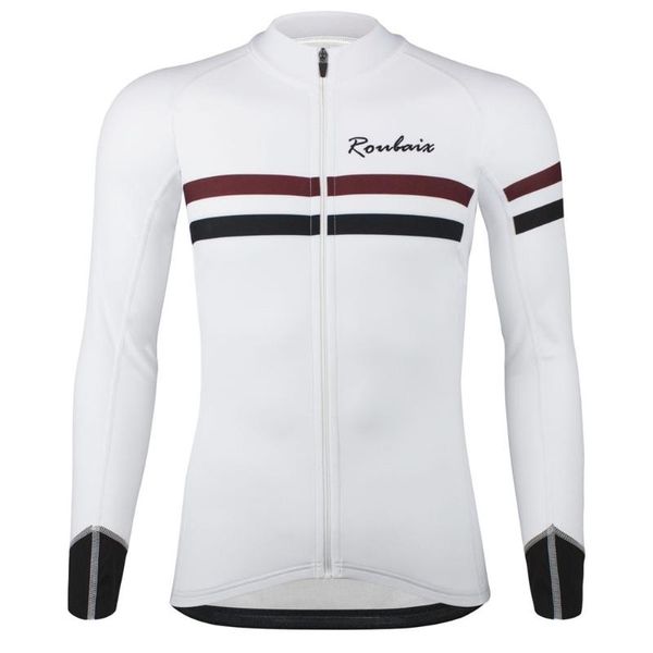 Chaquetas de carreras Pro Team Thermal Fleece Ciclismo Jersey Invierno Manga larga Chaqueta de bicicleta Ropa de bicicleta de invierno Ciclo para hombre Nosotros