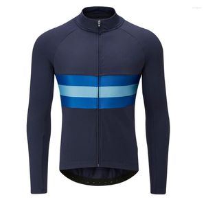 Vestes de course Vélo de montagne professionnel en plein air Cyclisme Triathlon Tri Suit Unisexe Ultraviolet-Proof Long Ventilation Sleeve Combinaisons de vélo