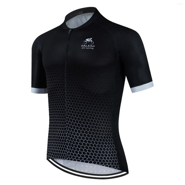 Vestes de course Vêtements de cyclisme respirants à séchage rapide 2023 Hommes Jersey Short Road Bike Shirt VTT Vêtements de vélo Mallot Ciclismo Hombre