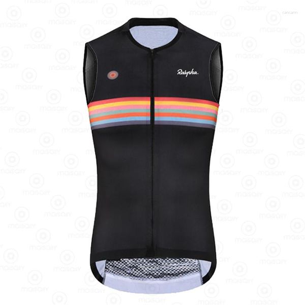 Racing Jackets Raphaful 2023 Ligero Transpirable A Prueba De Viento Bicicleta Jersey Ciclismo Chaleco Hombre Sin Mangas