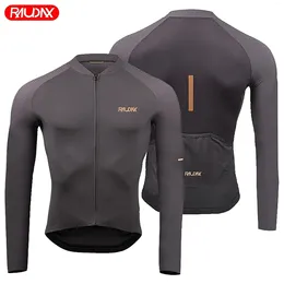 Racing Jackets Raudax MTB Men Cycling Jersey 2024 Camisa de ropa Top Maillot Summer Triathlon Bicicleta de bicicleta