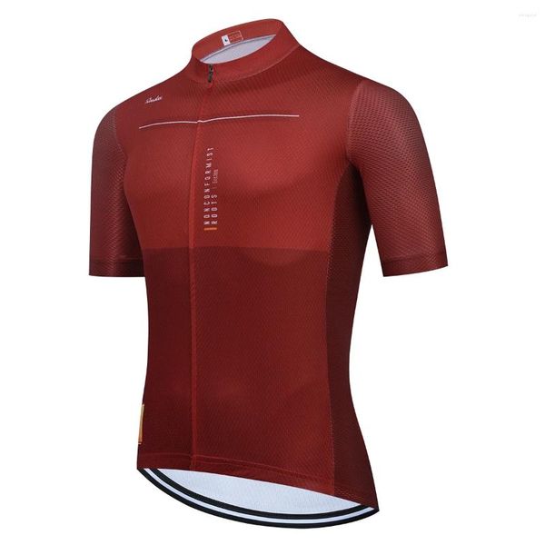 Jackets de carreras Raudax Patchwork Posfs Summer de manga corta transpirable Secado rápido Ciclismo Tops Road Bike Jerseys Mountain