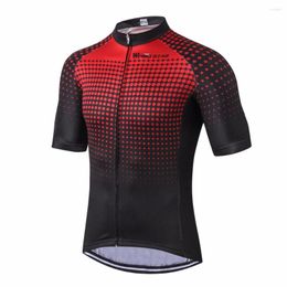 Racing Vestes Rouge Cycle Jersey Hommes 2022 Vélo Vélo Vêtements Vélo Top Ropa Ciclismo Maillot VTT Sport T-shirts