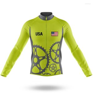 Vestes de course SPTGRVO Jersey Ciclismo Hombre Manga Larga Vêtements de vélo d'été Maillots de cyclisme anti-UV Hommes Vêtements de vélo de route Cycle d'équipe