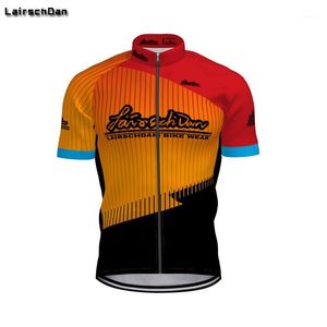 Vestes de course SPTGRVO LairschDan Hommes Cyclisme Jersey Été Respirant et Quickdrying 2021 Vêtements de cycle Tops à manches courtes VTT Sport Wear1