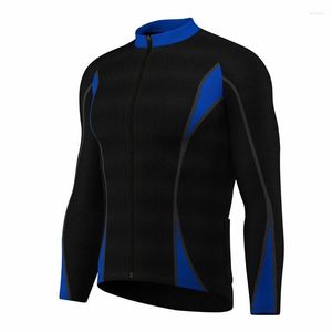 Vestes de course Style Maillots de cyclisme colorés pour hommes Automne Manches longues Vélo Tops Chemises Vélo de montagne Sportswear Pro Vêtements