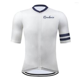 Vestes de course été vêtements pour hommes porter Pro maillot de cyclisme à manches courtes séchage rapide vélo vtt vélo de route chemises vêtements hauts