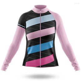 Vestes de course triathlon femmes à manches longues jersey pro équipe d'été d'été des vêtements de vélo respirant tops