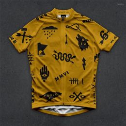 Vestes de course Twin Six 6 maillots de cyclisme pour hommes chemise à manches courtes été vtt vélo vêtements route respirant vêtements de sport