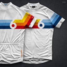 Vestes de course Twin Six 6 hommes cyclisme maillot à manches courtes vtt vélo vêtements Ropa Morvelo été vélo vêtements 2022