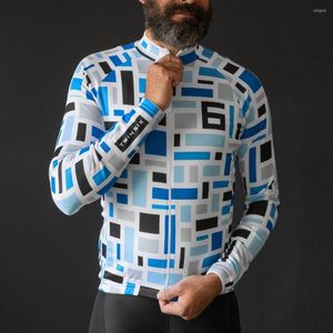 Vestes de course Twin Six 6 Jersey de cyclisme pour hommes en plein air printemps automne mince vêtements à manches longues Ropa Ciclismo vélo veste légère