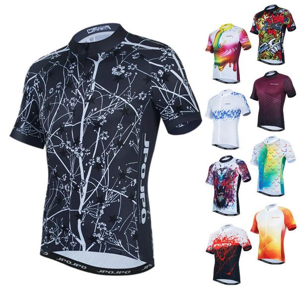 Chaquetas de carreras Weimostar, Jersey de Ciclismo para hombre, Ropa de manga corta de verano, Ropa de Ciclismo Anti-UV MTB, camiseta de bicicleta de secado rápido
