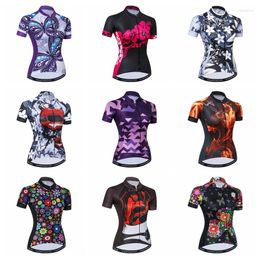 Racing Jackets Weimostar Women Pro Team Cycling Jersey rijden Roupa Ciclismo MTB Shirts Girls Dragen Tops Tops Youth Bicycle Clothing