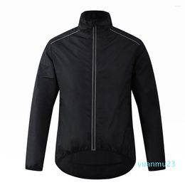 Vestes de course coupe-vent à manches longues, veste de cyclisme pour hommes et femmes, sweat-shirt tout usage, imperméable pour vtt en plein air