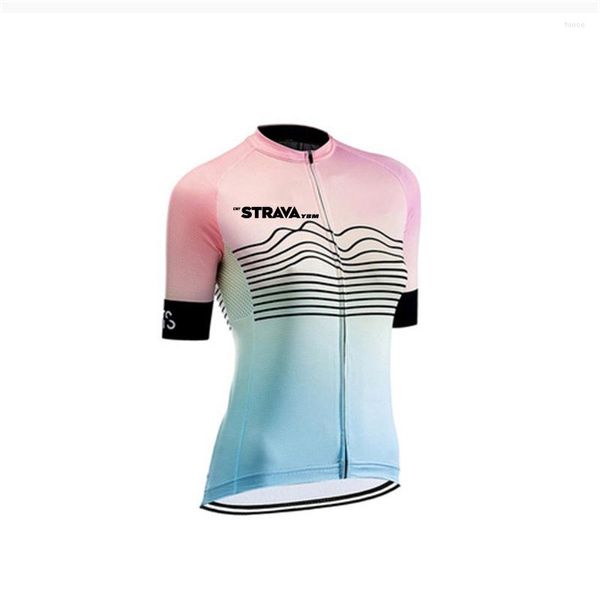 Chaquetas de carreras para mujer, conjunto de Jersey de Ciclismo, Ropa de equipo para bicicleta, Ropa de Ciclismo de montaña, pantalones cortos con pechera transpirables de verano