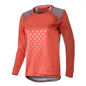 Vestes de course chemise de cyclisme femme maillot de descente BMX manches longues vêtements de vélo de route Motocross moto T-shirt Cycle