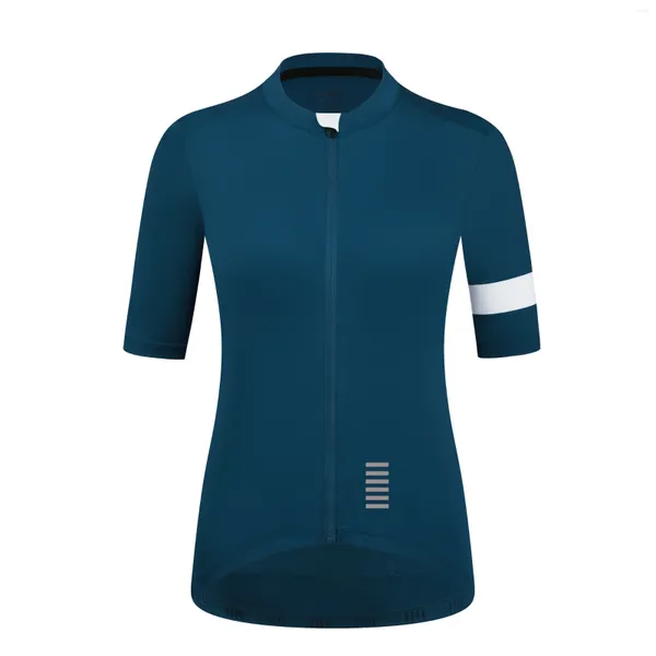 Vestes de course pour femmes, maillot de cyclisme à manches courtes, chemise de vélo pour filles, hauts de vélo, vêtements de Cycle d'été UPF 50
