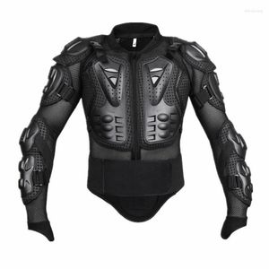 Vestes de course Wosaw Anti-Fall Moto Jersey Armure Costume Dos Poitrine Protecteur Costumes Respirant Équipement De Protection PE Plastique Shell