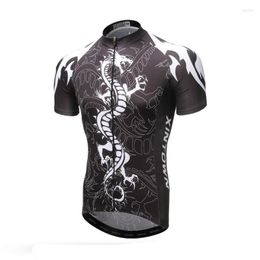 Vestes de course Xintown hommes été cyclisme Jersey chemises Dragon vélo hauts Ropa Ciclismo manches courtes vtt vélo vêtements