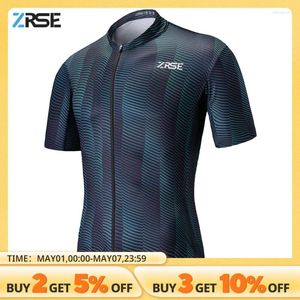 Racing Jackets Zrse Men Cycling Jersey MTB Bicycle Clothing Bike Shirt Maillot Jumper Korte Mouw Male zomer