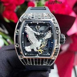 Machine de course RM montre-bracelet Richardmillle montre-bracelet Rm57-02 Eagle Wings Tourbillon édition limitée loisirs sport montre-bracelet