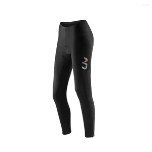 Pantalones de carreras 2024 Ciclismo Primavera y otoño Coolmax All Black 19D Gel Pad Profesional MTB Lycra