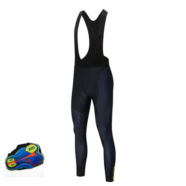 Pantalon de course cyclisme bavoirs pantalon 20D Gel rembourré vélo de route respirant maille hommes montagne LongWear collants équitation hommes bavoir