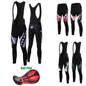 Pantalones de carreras de LICRA para hombre, pantalones de verano para ciclismo, pantalones con almohadilla de Gel, medias deportivas para MTB, ropa interior de ciclismo para hombre, ropa de otoño para bicicleta de carretera