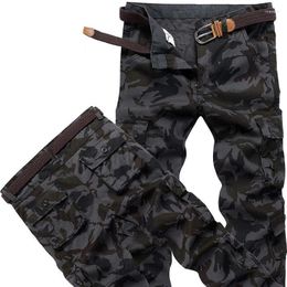Pantalones de carreras para hombre tácticos con múltiples bolsillos elásticos pantalones tácticos militares 2023 hombres delgados al aire libre impermeable ejército Cargo