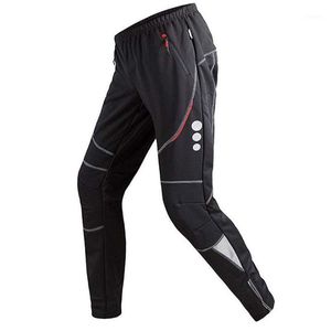 Pantalon de course d'hiver chaud polaire coupe-vent imperméable à l'eau cyclisme hommes femmes pantalons de sport d'équitation thermique VTT vélo vêtements de vélo1