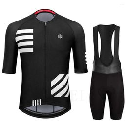 Racing Sets 2022 Cycling Jersey Men Korte mouw ROPA HOMBRE MTB Ademende set Bicicleta Clothing Bicycle Sport Suits