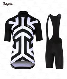 Ensembles de course 2022 Ralvpha Maillot de cyclisme Ensemble à manches courtes Hommes Vélo de route Montagne VTT Pro Team Vélo Cycle Vêtements Maillot1502204