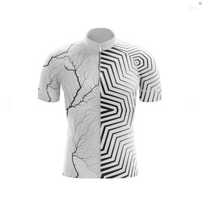 Racen sets 2022 Team Abstract Cycling Jersey Aangepaste Road Mountain Race Top Max Storm