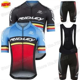 Ensembles de course 2023 Ridley Rincon ensemble de maillot de cyclisme hommes vêtements été vélo de route costume vélo cuissard vtt Ropa Ciclismo Maillot