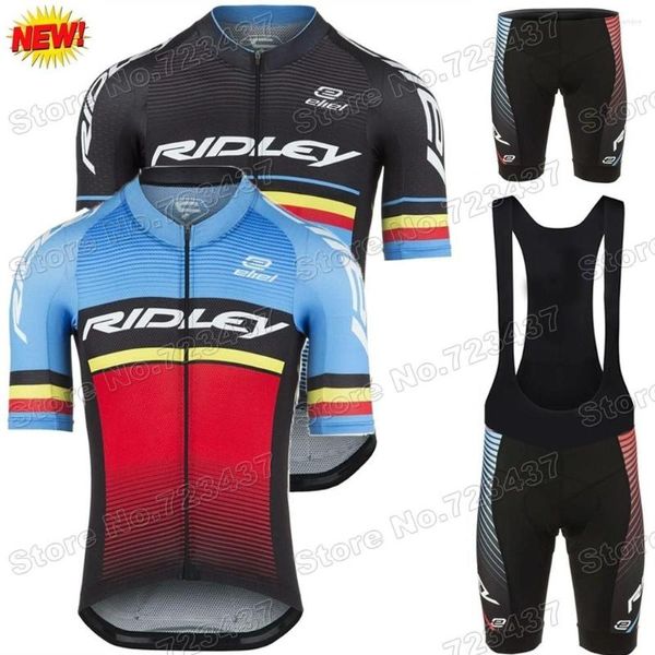 Ensembles de course 2023 Ridley Rincon ensemble de maillot de cyclisme hommes vêtements été vélo de route costume vélo cuissard vtt Ropa Ciclismo Maillot
