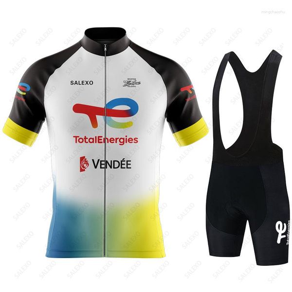 Ensembles de course 2023 énergies totales été cyclisme maillot hommes Ropa Ciclismo Hombre vêtements vélo uniforme VTT vêtements