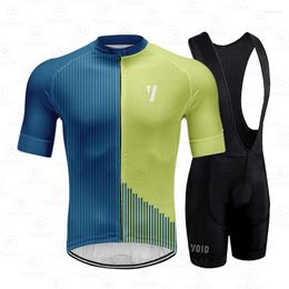 Conjuntos de carreras 2023 VOID Ciclismo Jersey verano hombres manga corta bicicleta ropa transpirable MTB uniforme bicicleta camisas trajes Roupa Ciclismo