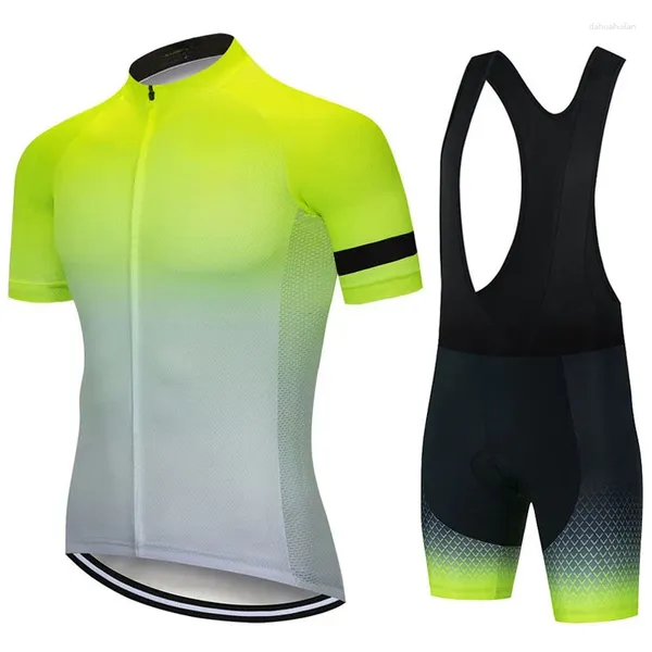 Ensembles de course 2024 Maillot de cyclisme Été Costume de vélo pour hommes Vêtements de vélo VTT Vêtements uniformes Vêtements Ropa