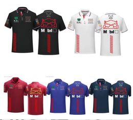 Sets de course 2024 Nouveaux Polo Racing Polo Summer Mens and Womens Short Shirts Même personnalisé