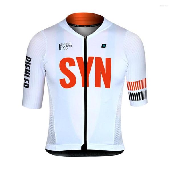 Ensembles de course BIEHLER SYN maillot de cyclisme été équipe route vélo hauts chemise respirante à manches courtes séchage rapide